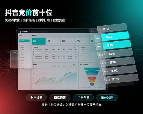 固阳抖音搜索竞价